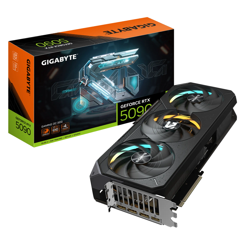 GIGABYTE nVidia GeForce RTX 5090 GAMING OC  - 32GB GDDR7; 512-Bit Memory Bus; 1x HDMI; 3x Display...