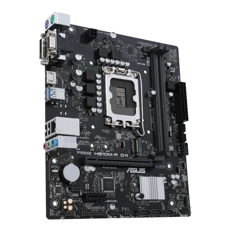 ASUS PRIME H610M-R D4 LGA 1700 M-ATX Gaming Motherboard Integration