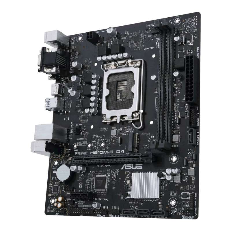 ASUS PRIME H610M-R D4 LGA 1700 M-ATX Gaming Motherboard Integration