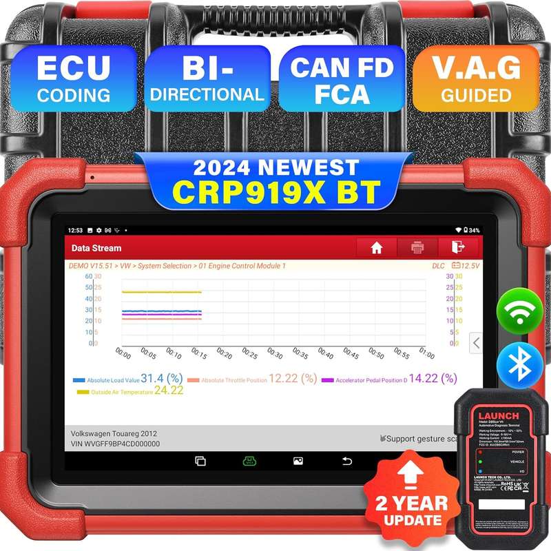 2024 LAUNCH CRP919X BT FULL SYSTEM DIAGNOSTIC TOOL