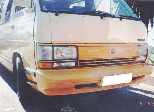 1986 1987 1988 TOYOTA HIACE CHINA EYE YH70 86-88 Tail Lamp Rear Light Right Driver Side Black 4 / S