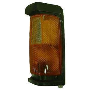 1987 NISSAN 1TONNER D21 87 Corner Light Corner Lamp Black Left Side Passenger Side