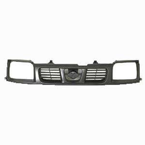 1998 1999 2000 NISSAN HARDBODY D22 98-00 Grille Grill Silver / Grey