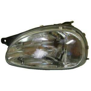 1996-2000 OPEL CORSA MK1 / 2 96-00 Headlamp / HeadLight Front Passenger Side With Corner Light