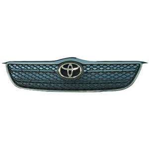 2002 2003 2004 2005 TOYOTA COROLLA EE98 02-05 Grille Grill Chrome-Black Sedan