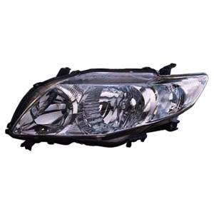 2007 2008 2009 2010 TOYOTA COROLLA 07-10 Headlamp / HeadLight Front Passenger Side Electric