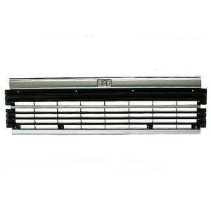 1987 1988 1989 1990 1991 1992 TOYOTA HIACE DUB / SQU GLX 87-92 Grille Grill Silver / Black