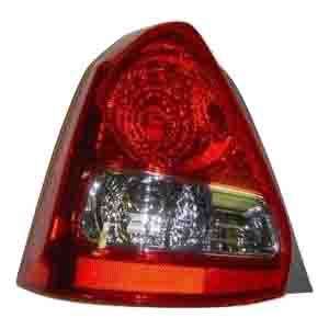 2012- TOYOTA ETIOS 12- Tail Lamp Rear Light Left Side Passenger Side "E" Sedan