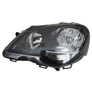 2010- VW POLO VIVO 10- Headlamp / HeadLight Front Passenger Side Black MANU
