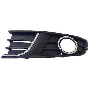 VW POLO VIVO 14-17 Front Bumper Grille Grill Passenger Side With Fog Lamp Hole & Chrome Molding