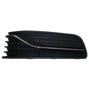 VW POLO MK5 Hatchback 14-17 Fog Lamp Cover Passenger Side Without Hole , With Chrome Molding