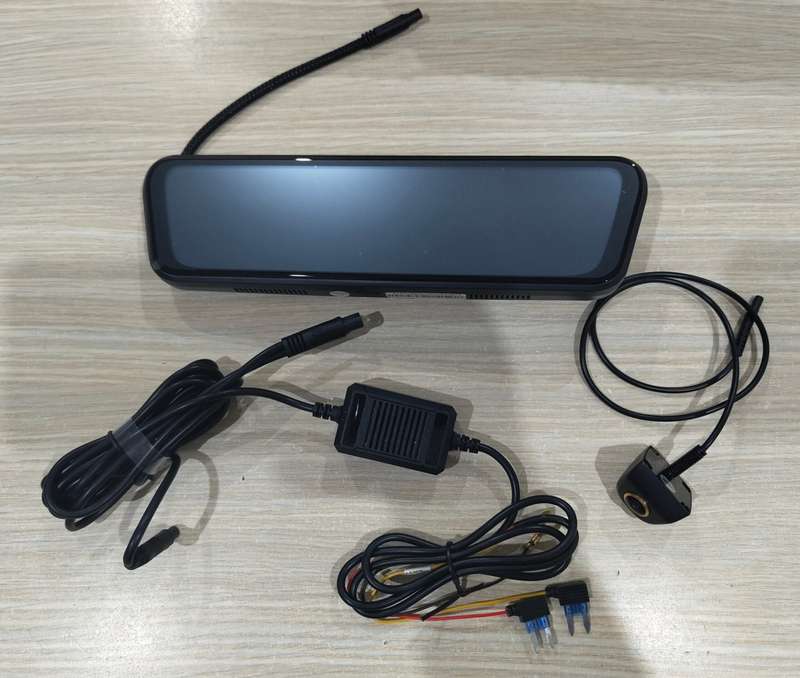 VW Caddy Rearview mirror full LCD with reverse camera and dashcam