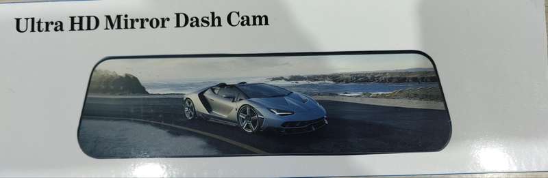 VW Caddy Rearview mirror full LCD with reverse camera and dashcam