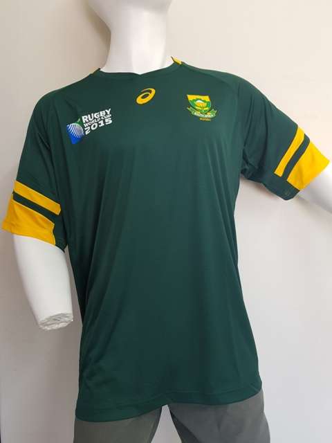 T Shirt Men Springbok World Cup 2015 Fan Bottle - 6xl