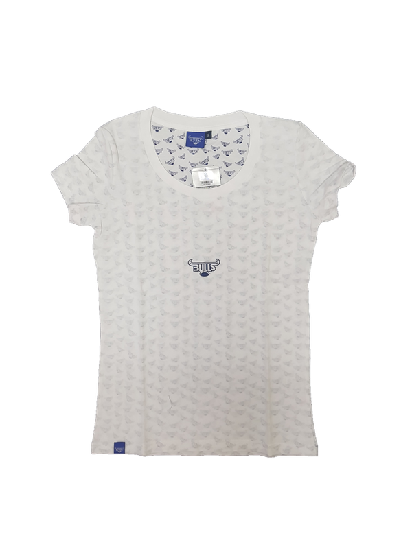 T Shirt Bulls Womens Graphic White - M