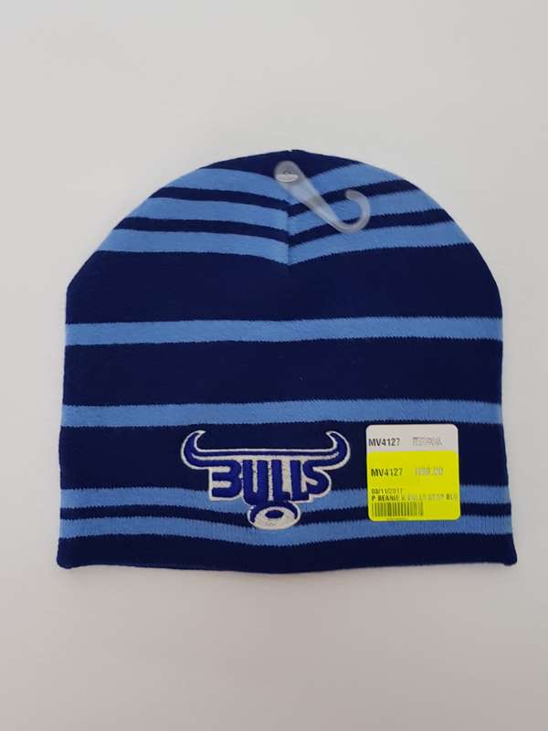 Beanie Kids Bulls Stripe Blue