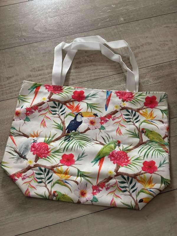 Tropical Birds Shopping Bag