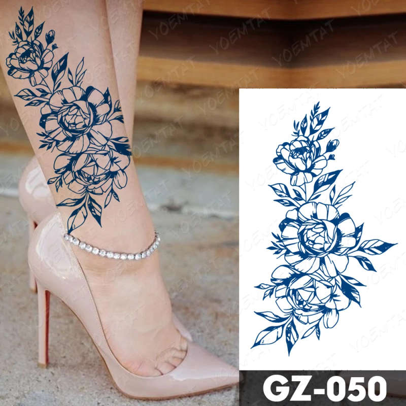 Floral Fever Tattoo