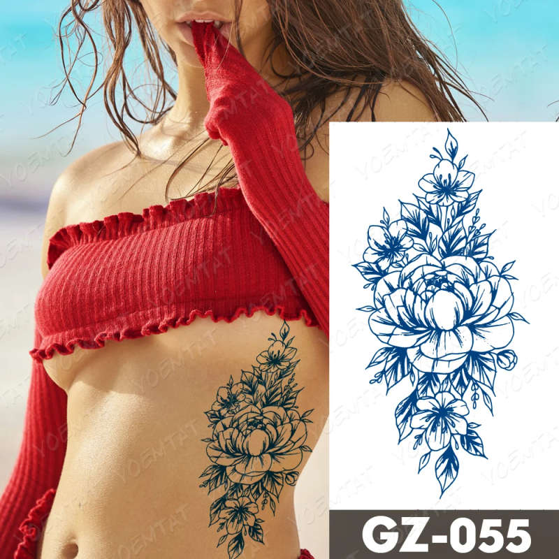 Floral Passion Pursuit Tattoo