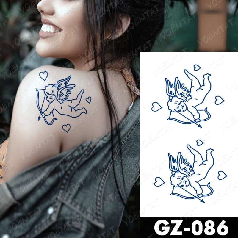 Cherub Archer Tattoo Design
