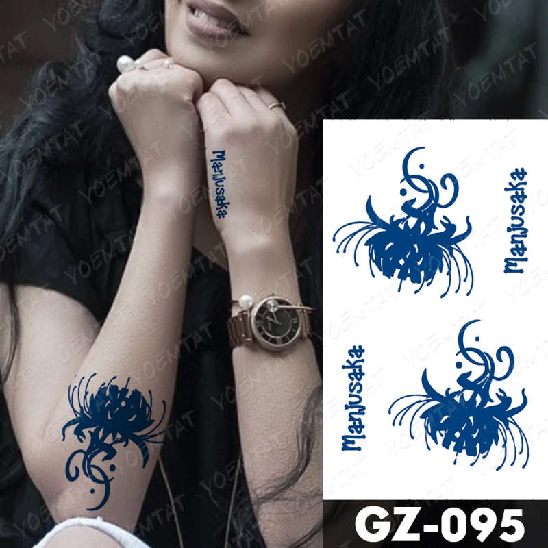 Manjusaka Heavenly Flower Tattoo