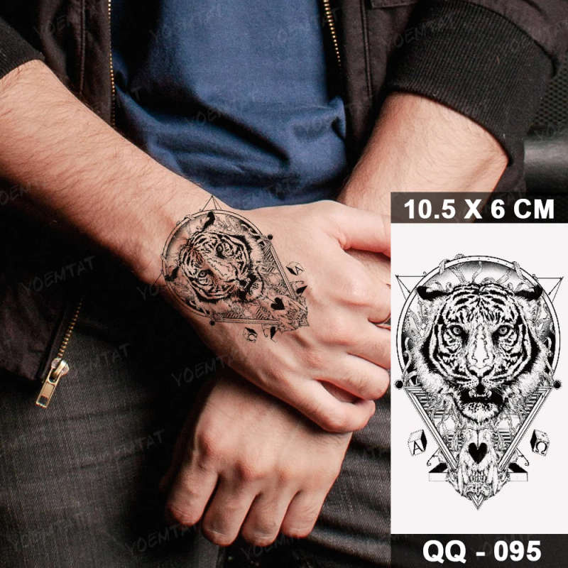 Apex Predator Playing Card Tattoo