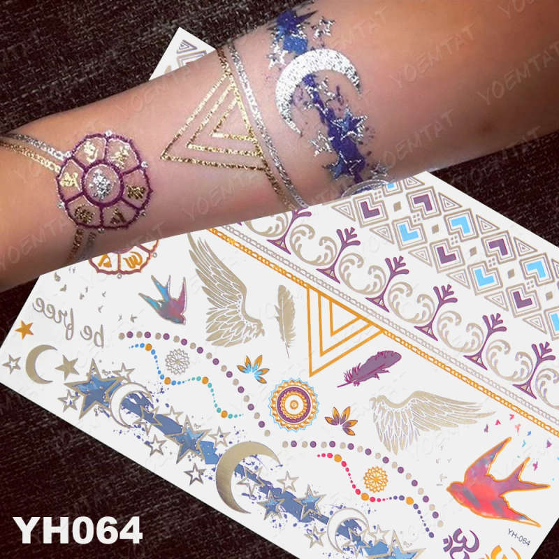 Celestial Charm Bracelet Tattoo