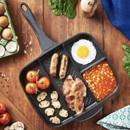 5 in 1 Magic Grill Pan Master Pan Non-Stick