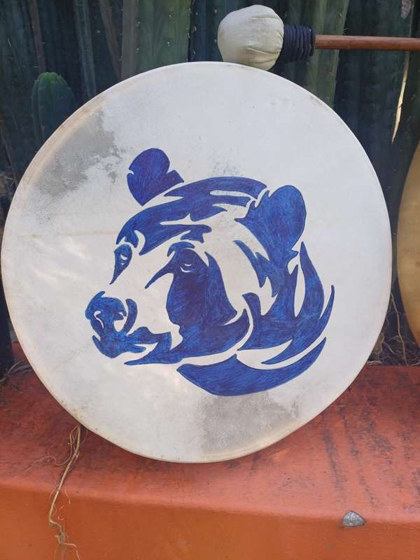 39 cm Goat or Calf skin drums