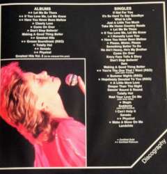 Olivia Newton-John's 1982 Sun City South African Tour programme