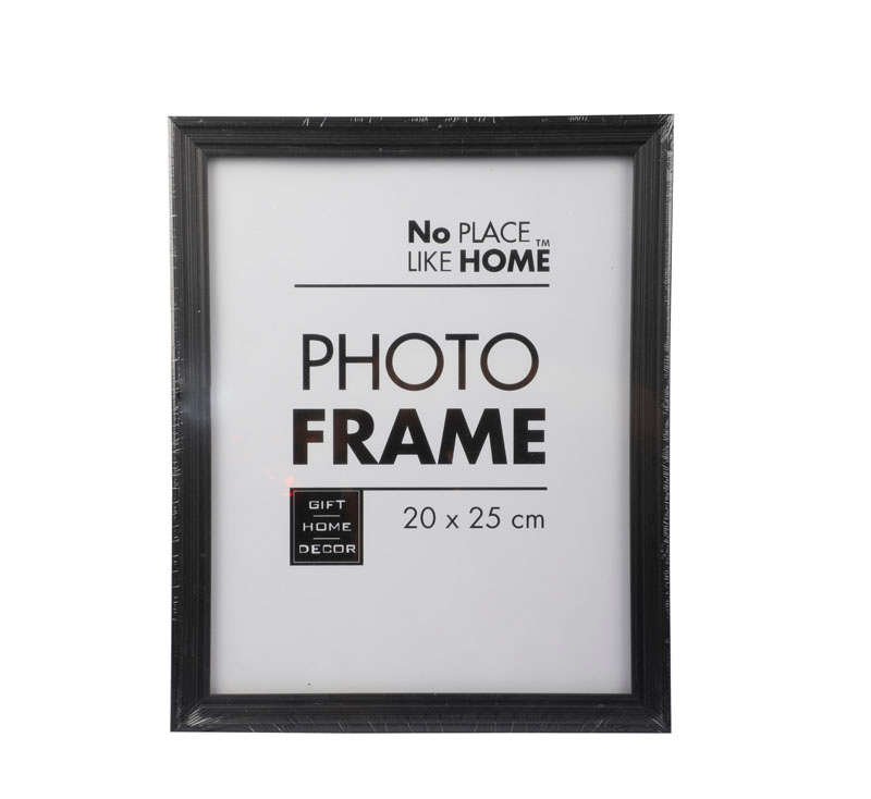 "Picture Frame - Wooden - Rectangle - Black - 20cm x 25cm - 5 Pack"