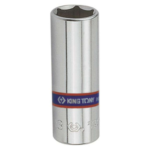 King Tony - Socket Deep 1/4" X 13mm 6P - 2 Pack