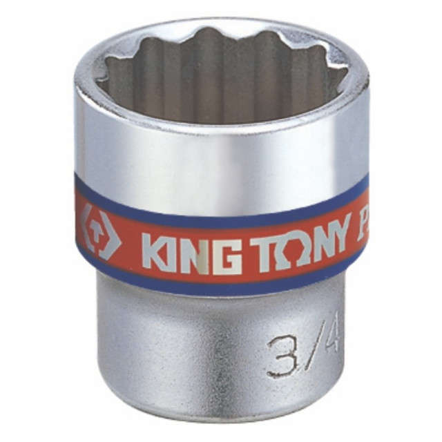 King Tony - Socket Standard 3/8 X 1/2 12P - 2 Pack