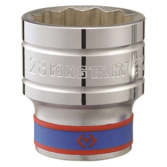 King Tony - Socket Standard 1/2 X 21mm 12P
