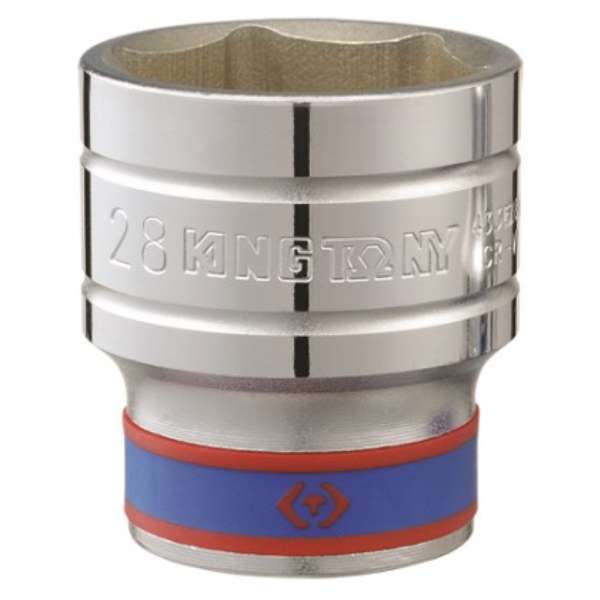 King Tony - Socket Standard 1/2 X 8Mm 6P - 2 Pack