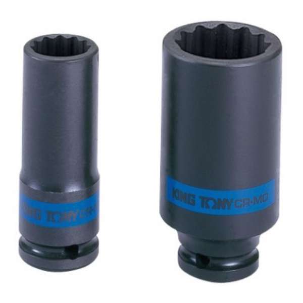 King Tony - Socket 1/2 Deep Impact X 10Mm 12P - 2 Pack