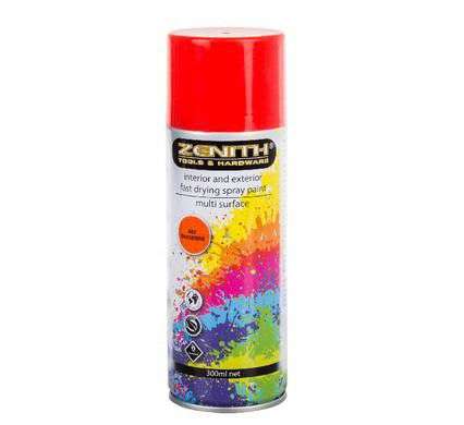 "Spray-Paint Zenith 300ml Net Tangerine - 8 Pack"