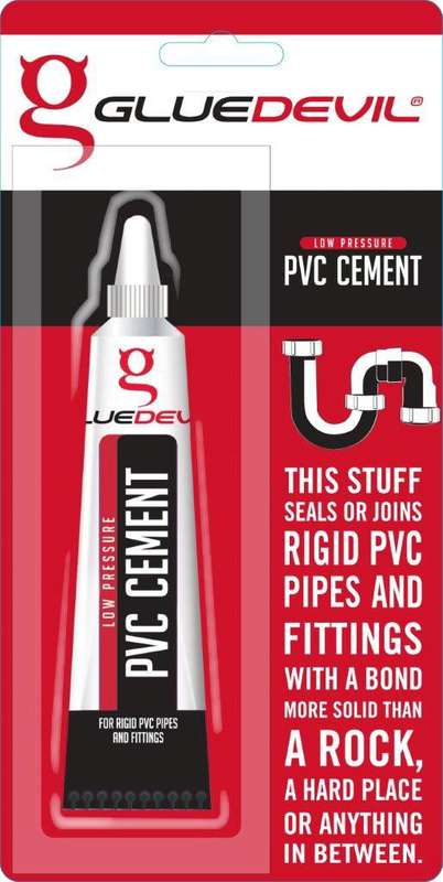 "Glue Devil - 50ml PVC Weld Blister - 4 Pack"