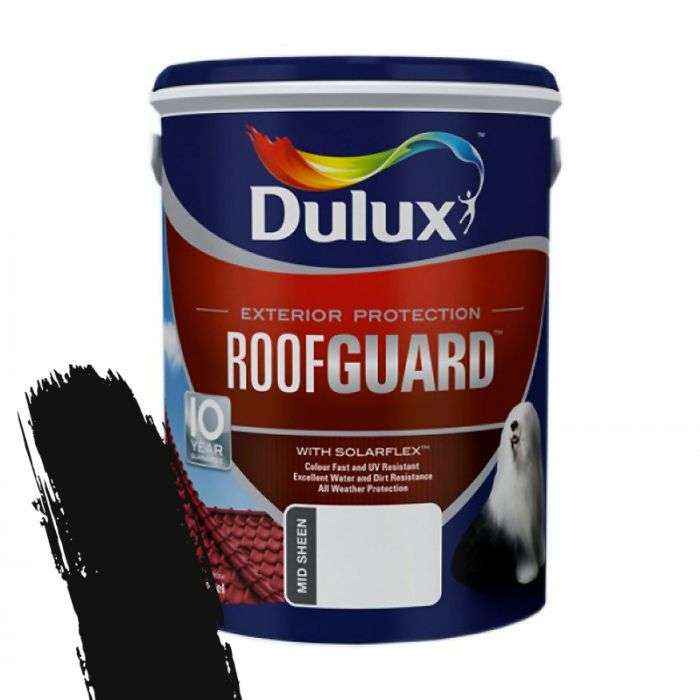 Dulux Roofguard 5L Basic Black