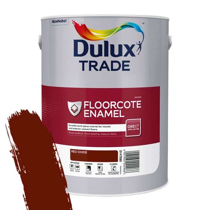 Dulux Floorcote Enamel Trade 5L Red Oxide