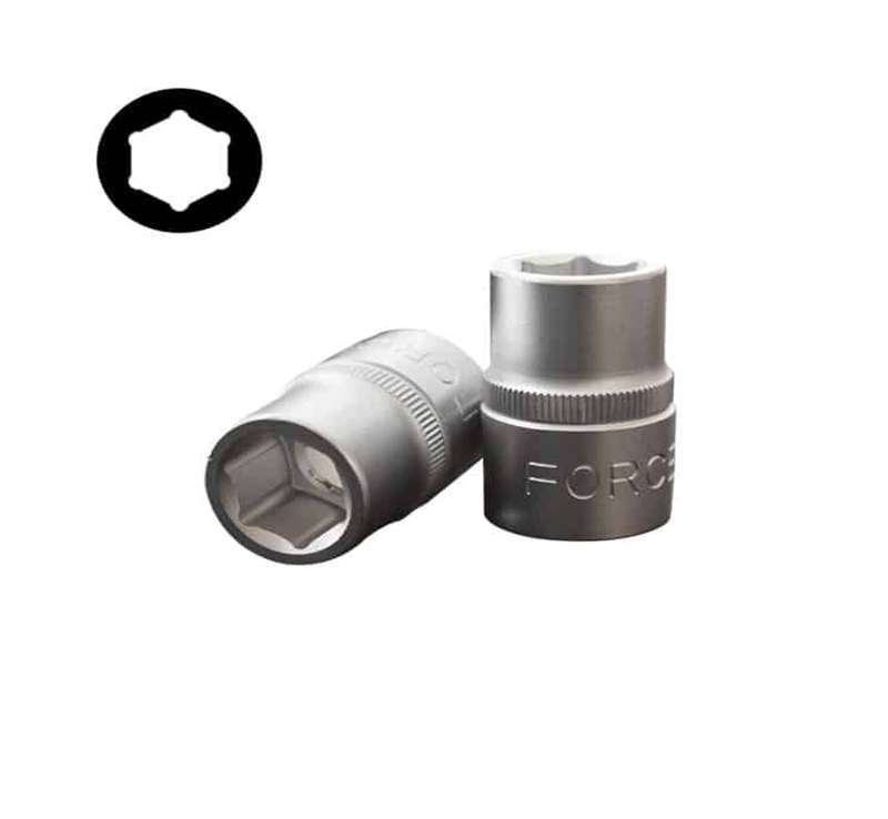Force - Standard Socket - 19mm - 3/4 Dr - 6Pt - 2 Pack