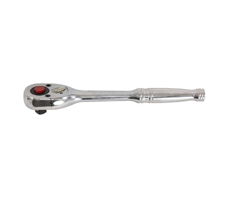 Drive Ratchet Handle Chrome - 1/2Inch - 245mm 36 Teeth - 2 Pack