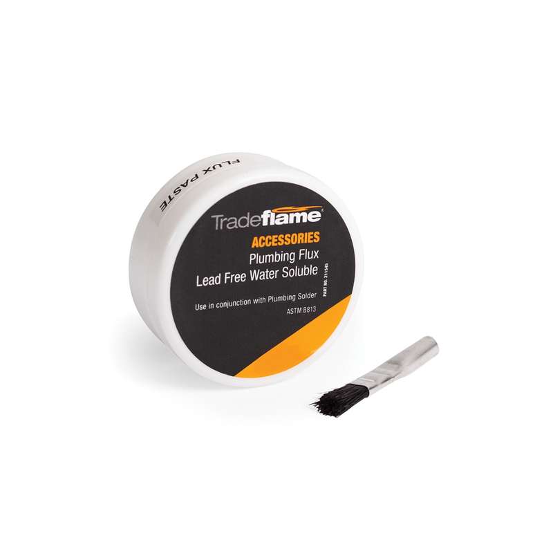 Tradeflame - Plumbing Flux And Brush 28.4g