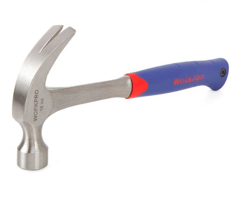 Workpro - Claw Hammer Steel Handle 450g/16oz.
