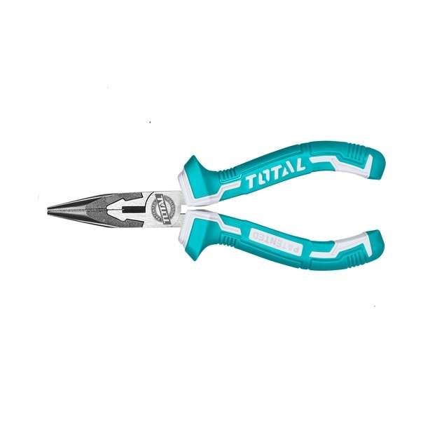 Total Tools 2Pcs Long Nose Pliers 160mm (6) Two Colour