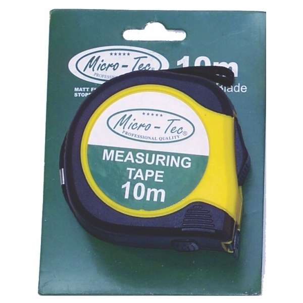 Micro-Tec - Tape Measure 10Mt X 25Mm - 2 Pack