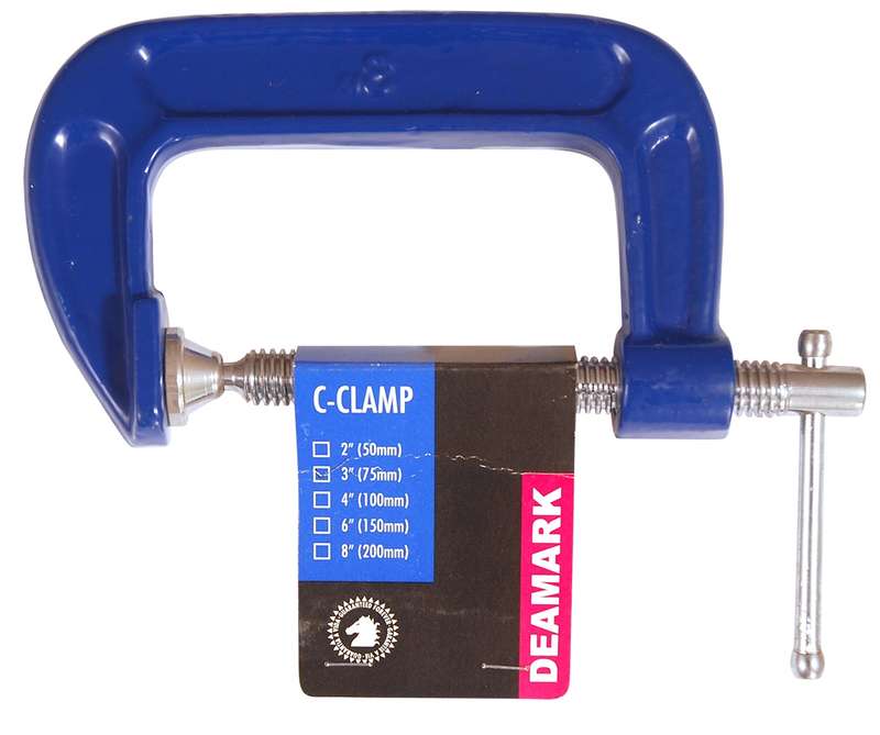 Deamark - C-Clamp 75mm/ 3 Cclp003