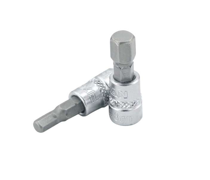Fixman - 3/8 Dr.Bit Socket 4mm Hex Allen H4 - 2 Pack
