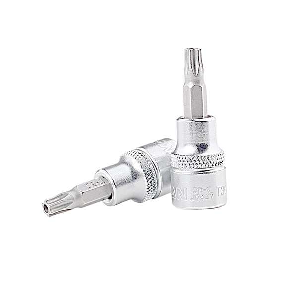 Fixman - 3/8 Dr.Bit Socket T30H Torx Security - 2 Pack