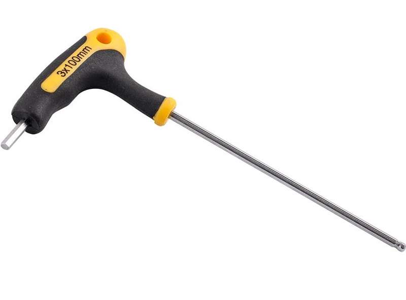 Tork Craft - Ball Point T Handle Hex Allen Key 3.0mm x 100mm - 2 Pack